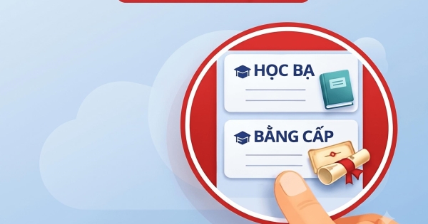 Làm sạch, gắn số định danh cho 12 triệu dữ liệu văn bằng, chứng chỉ trên VNeID