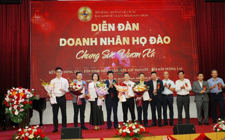 Diễn đàn Doanh nhân Họ Đào 2026: Kết nối nguồn lực “Chung sức vươn xa”