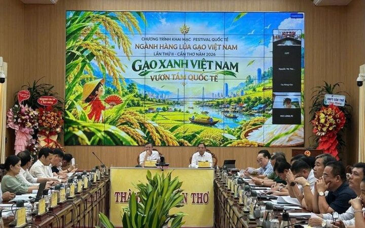 Cần Thơ gấp rút hoàn tất công tác chuẩn bị Festival Lúa gạo 2026